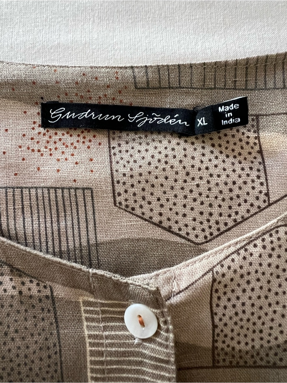 Gudrun Sjoden Alaska Woven Dress in Organic Cotton/Linen - Picture 10 of 16